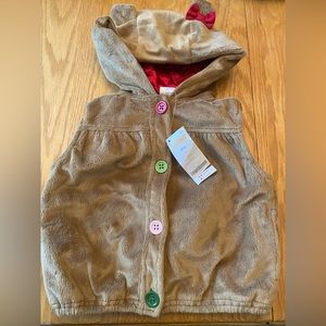 New with tags Gymboree Pups & Kisses vest size 2t